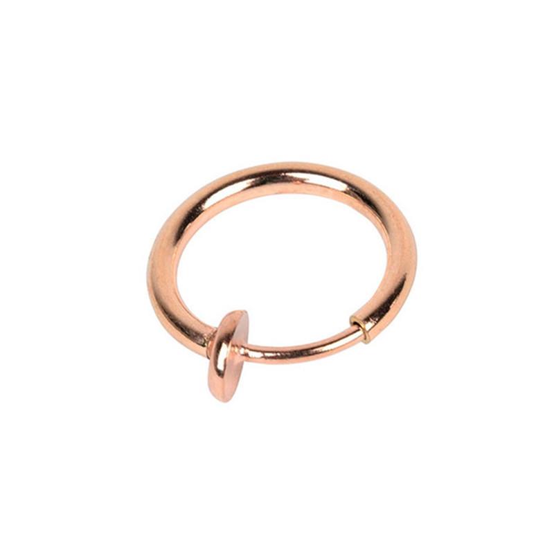 Поддельные серьги, кольца для носа, кольца для губ и клипсы для ушей на пружине без пирсинга – популярные европейские и американские трансграничные украшения