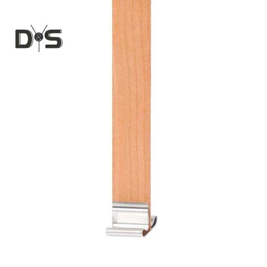 22 шт. деревянных фитилей для свечей, устойчивые фитили для свечей с металлическими основаниями, бездымные деревянные фитили для свечей ручной работы для самостоятельного изготовления свечей