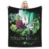 Плед Hollow Knight Silksong Хорнет Флис Принт Портативный Ультра-Мягкий Плед для Постельного Белья Дивана Покрывало