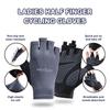 Equipment Sun Protection Half Finger Gloves Fitness Gloves  Glove Cycling Gloves