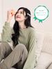 MiniZaru Loungewear Pajamas Long Warm and Cute for and Winter Women's Set, Sleeve, Spring, Autumn,