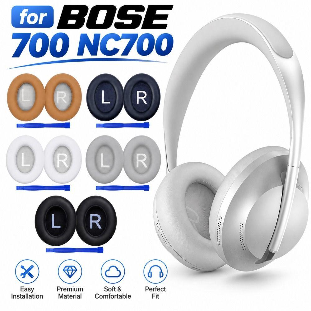 Breathable Ear Pads Cushions Soft Foam Headphone Ear Pads Headphone Cushions for BOSE 700 NC700