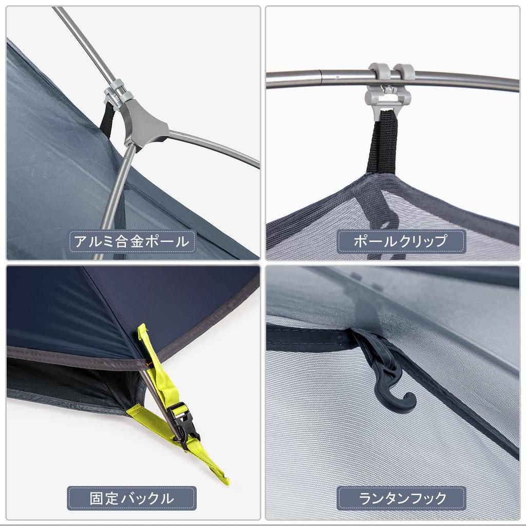 Официальная палатка Naturehike Shop, одноместная, легкая, компактная, с передней комнатой, для кемпинга, водонепроницаемая, 4000 мм, двухместная