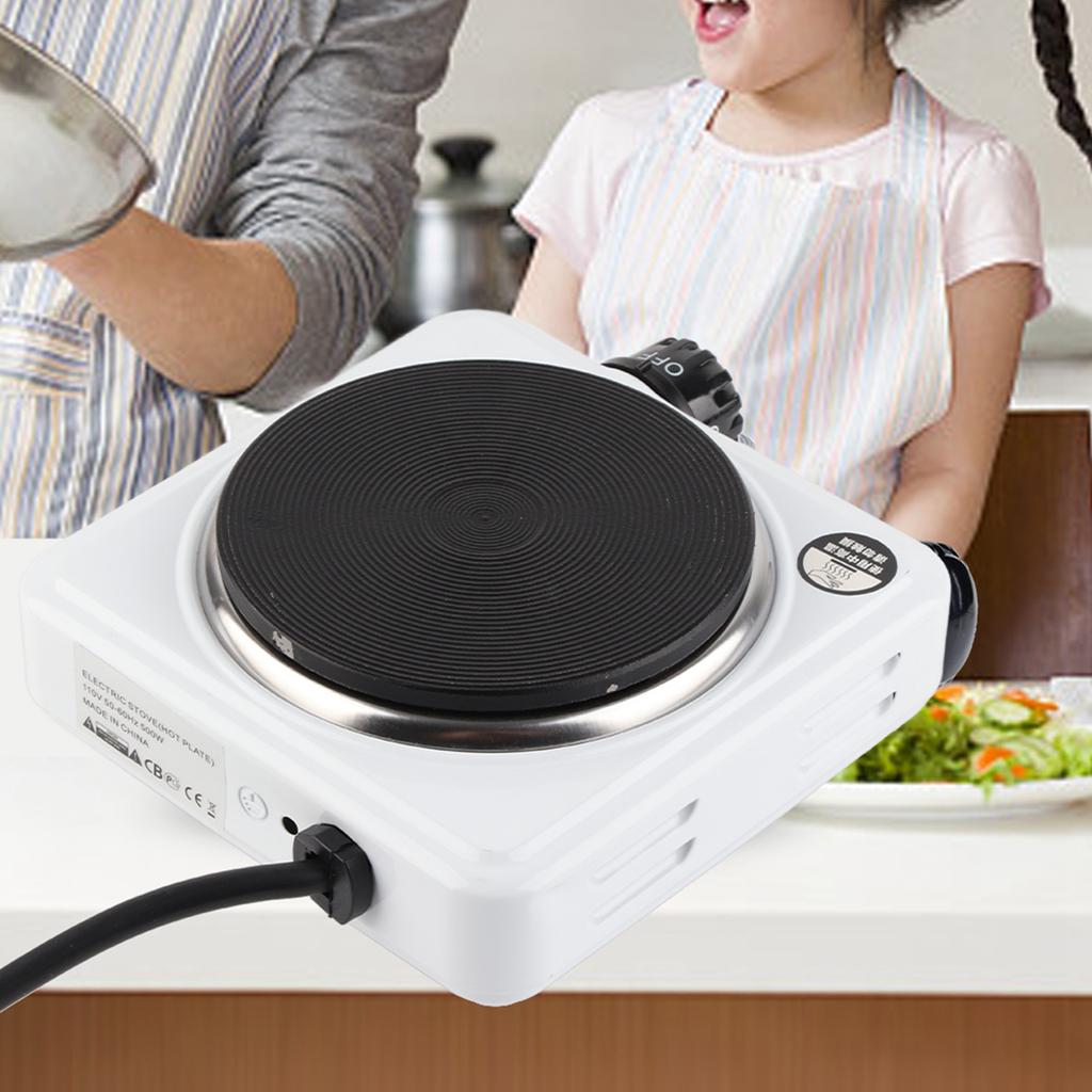 Портативная электрическая мини-плита мощностью 500 Вт, многофункциональный домашний обогреватель