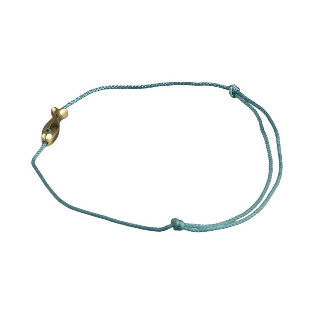 Синий Веревочный Рыба Полая Геометрия Браслеты на Ногу Плетеный К Счастью Богемный