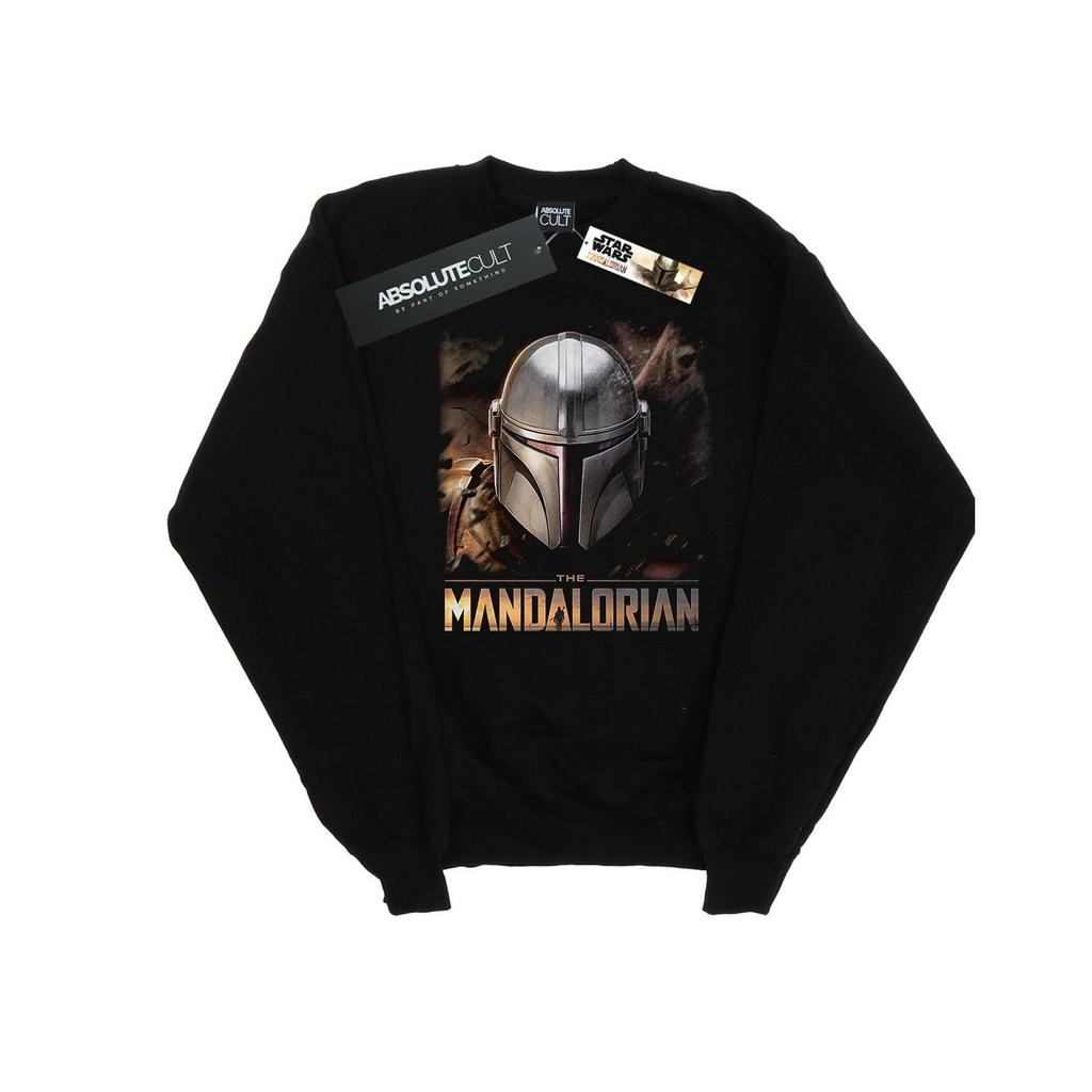 STAR WARS Женская толстовка с шлемом Мандалорца