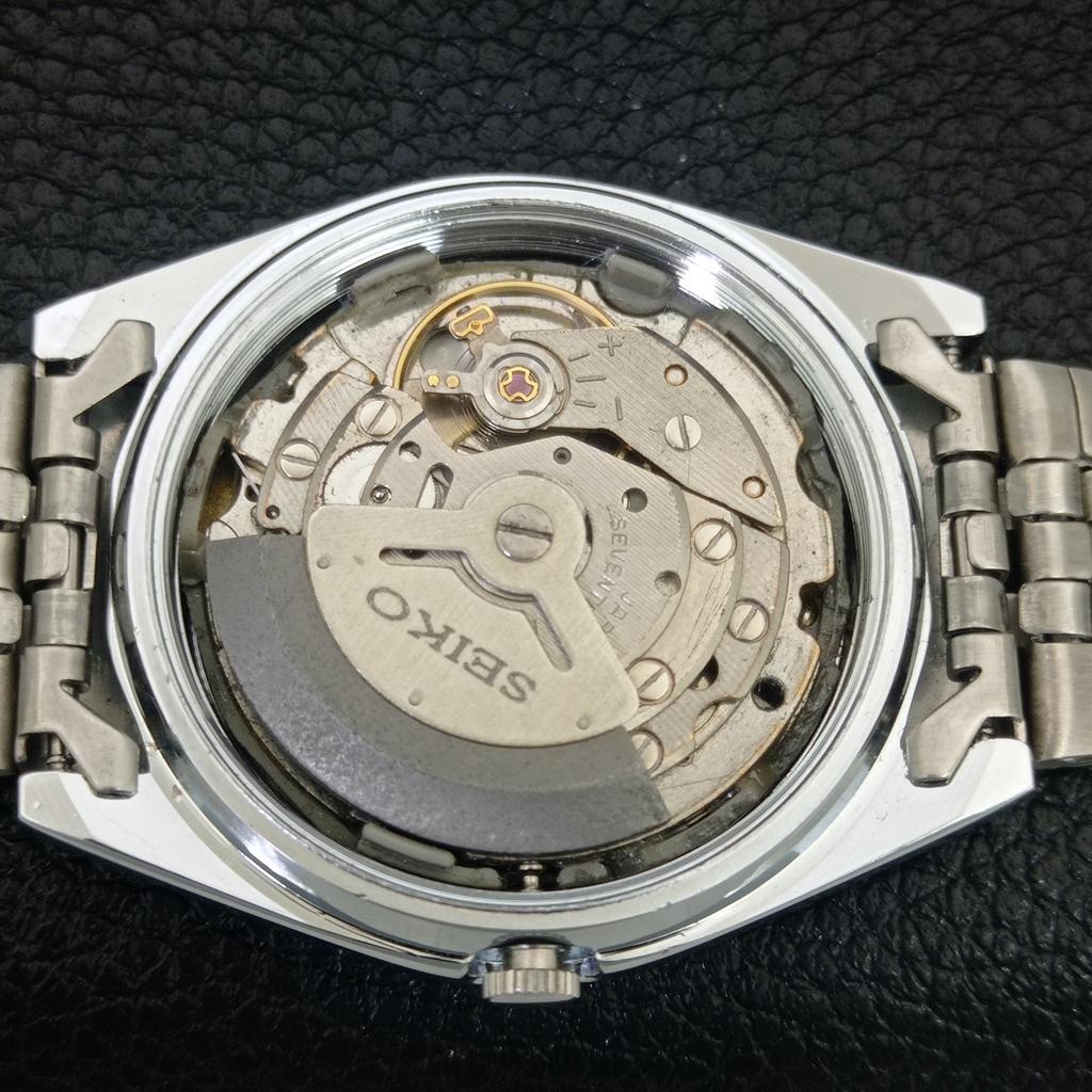 АВТОМАТИЧЕСКИЕ ВИНТАЖНЫЕ ВОССТАНОВЛЕННЫЕ SEIKO 6309A ЯПОНИЯ МУЖСКИЕ ЧАСЫ С КОРИЧНЕВЫМ ЦИФЕРБЛАТОМ a442742-1