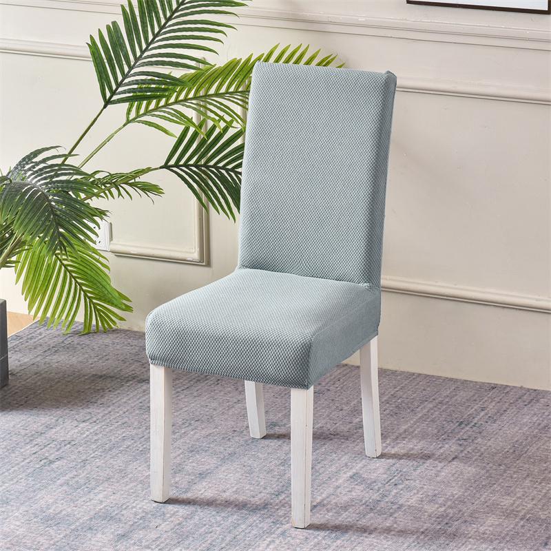 1 шт. жаккардовый эластичный чехол для обеденного стула, чехлы для стульев, универсальный размер, чехлы для сидений для кухни, свадьбы, банкета, дома