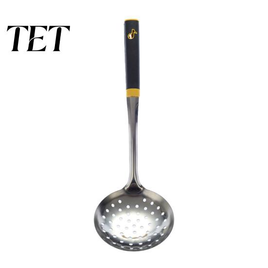 Professional Metal Cooking Gadget Stainless Steel Kitchen Utensil, Spatula Ladle Slotted Turner Rice Spoon, Durable Colander Spoon Heat-Resistant Soup