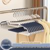 Non-Slip Anti-Bulge Clothes Hangers with Shoulder Protection for Wardrobe Drying Racks
