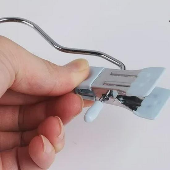 Многофункциональный зажим из нержавеющей стали с крючком для одежды и аксессуаров