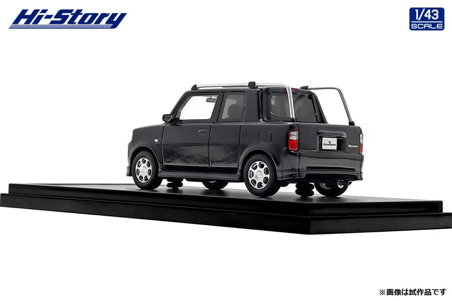 INTERALLIED Hi Story 1/43 Scale Toyota bB Open Deck (2001) Black Mica Finished Model