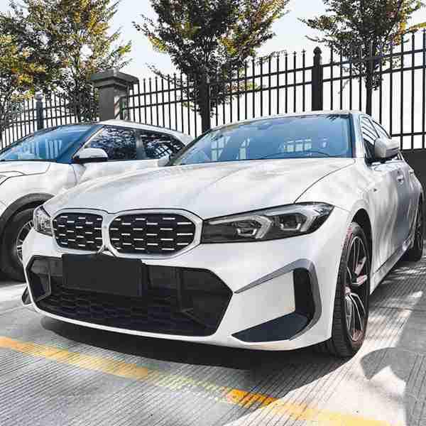 1 пара Декор "Ветровое лезвие" для переднего бампера BMW 3 серии G20/G21 LCI M Sport