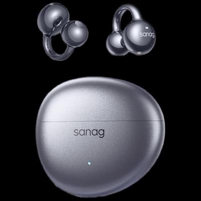 Беспроводные наушники-клипсы SANAG S7s с ИИ