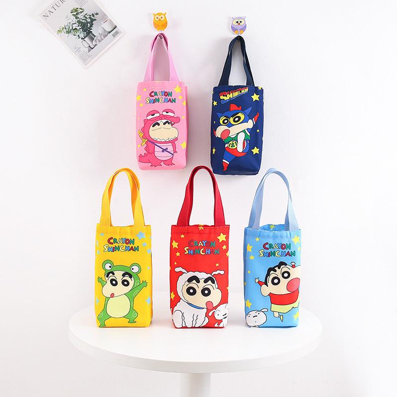 Crayon Shin Chan Shiro Action Kamen Pattern Cup Umbrella Canvas Storage Bag
