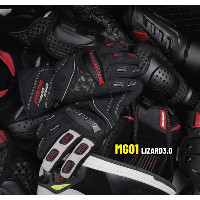 OnesAgain Motorcycle Riding Gloves Men Women Warm Windproof Anti-Slip Full Finger Protective Gear MG01