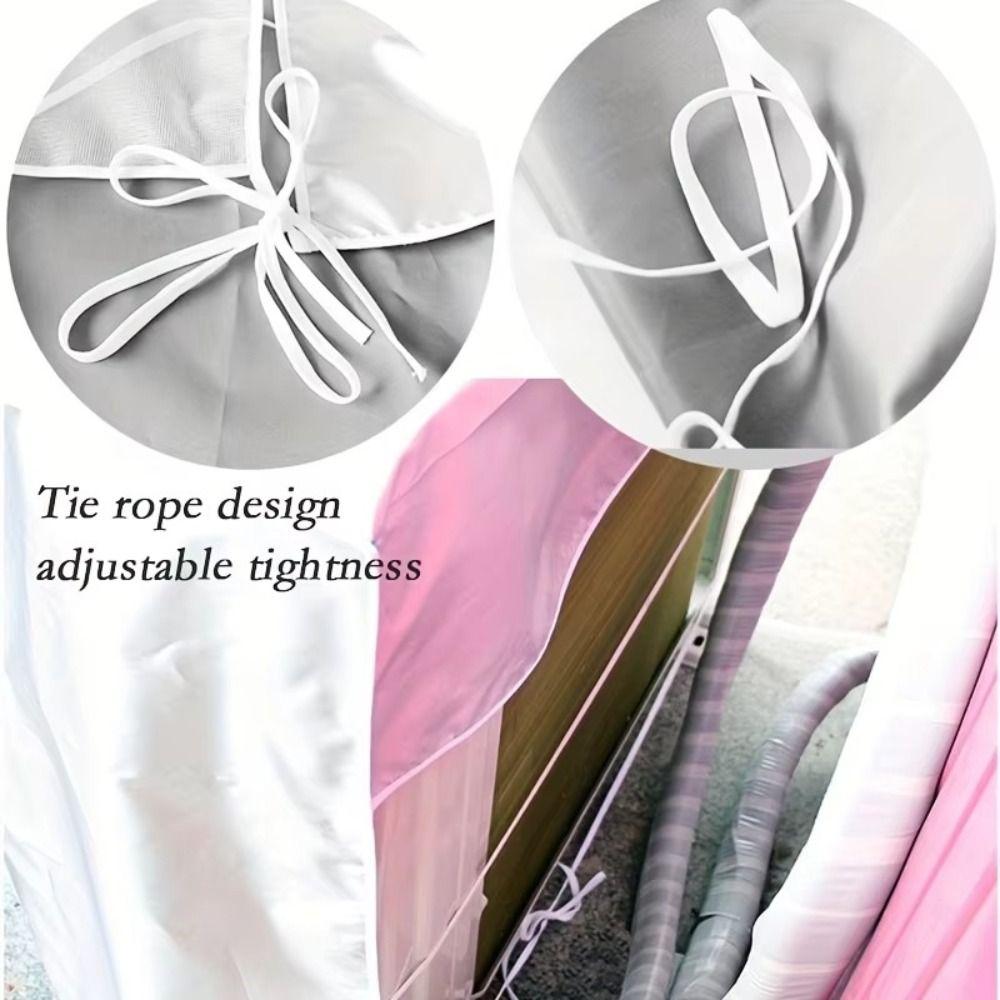 Silver Air Conditioner Cover Multisize Sunscreen Cover New Waterproof Dust Cover  Outdoor