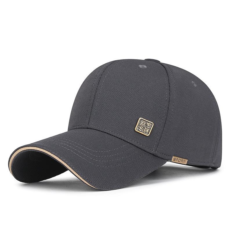 Guochao Letter Embroidery Hardtop Baseball Hat Men And Women Outdoor Cap Street Versatile Shade Leisure