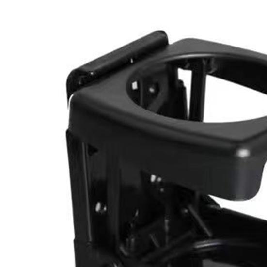 Складной автомобильный подстаканник Универсальный держатель для напитков для дома на колесах, фургона, грузовика, лодки Регулируемый крепеж-клипса на дефлектор с амортизирующими накладками Портативный автомобильный аксессуар