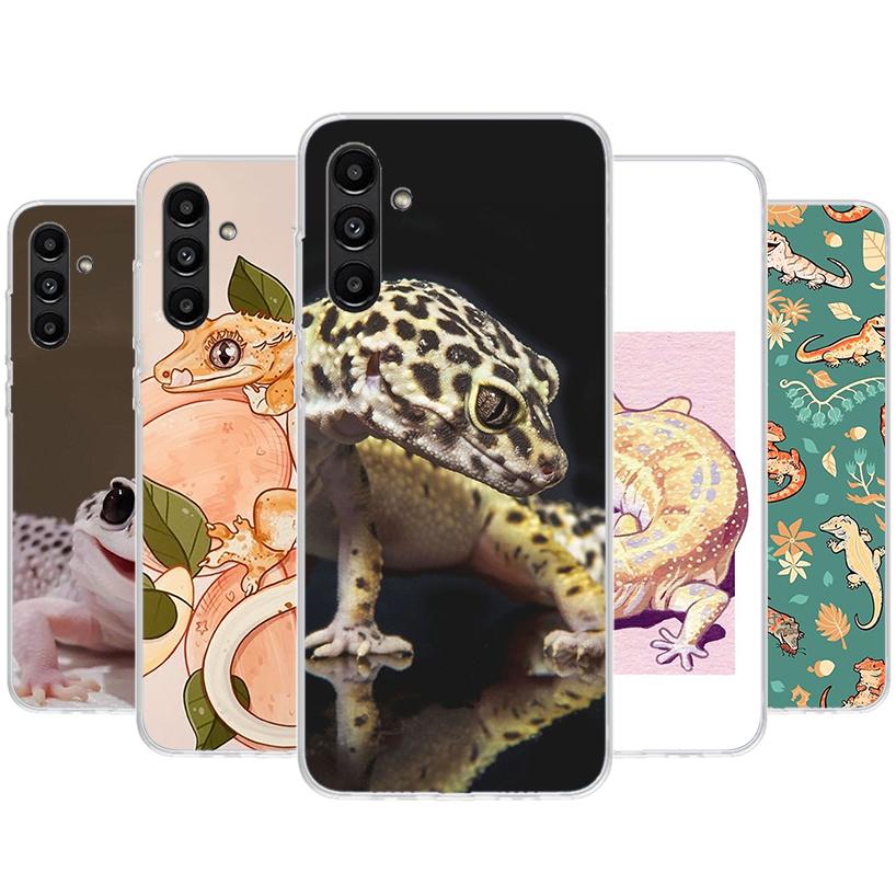Lizards Geckos Phone Case For Samsung Galaxy A02S A12 A22 A32 A42 A52 A72 A51 A50S A71 A41 A31 A21S A70S A40 A30S A20E A10S A51