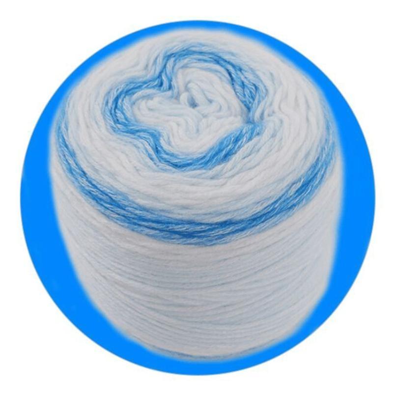 652F Пряжа из кашемира и шерсти с секционным крашением Радужная пряжа Пряжа для вязания Пряжа для вязания крючком DIY Материал для изготовления шерстяной одежды