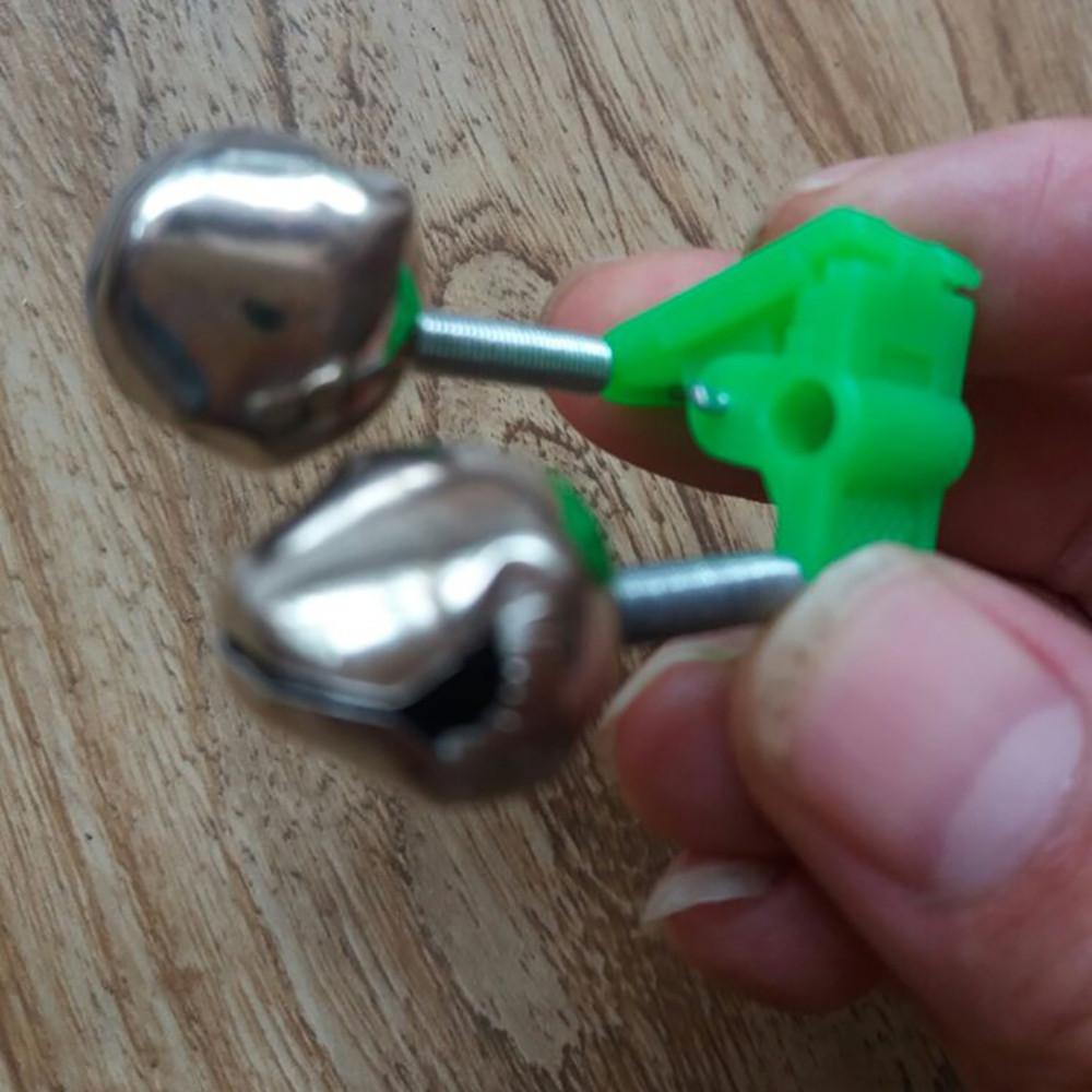 10 ШТ. Зажим для кончика удилища, Удилище, Сигнализатор поклевки рыбы, Приманка, Рыболовные колокольчики, Рыболовный аксессуар, Подарки 2025, Сигнал, Двойной колокольчик, Кольцо, Зажим