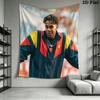 Lamine Yamal Wall Tapestry Aesthetic Wall Hanging Printed Fabric Blanket Decorative Tapestries for Bedroom Living Room Home Decor