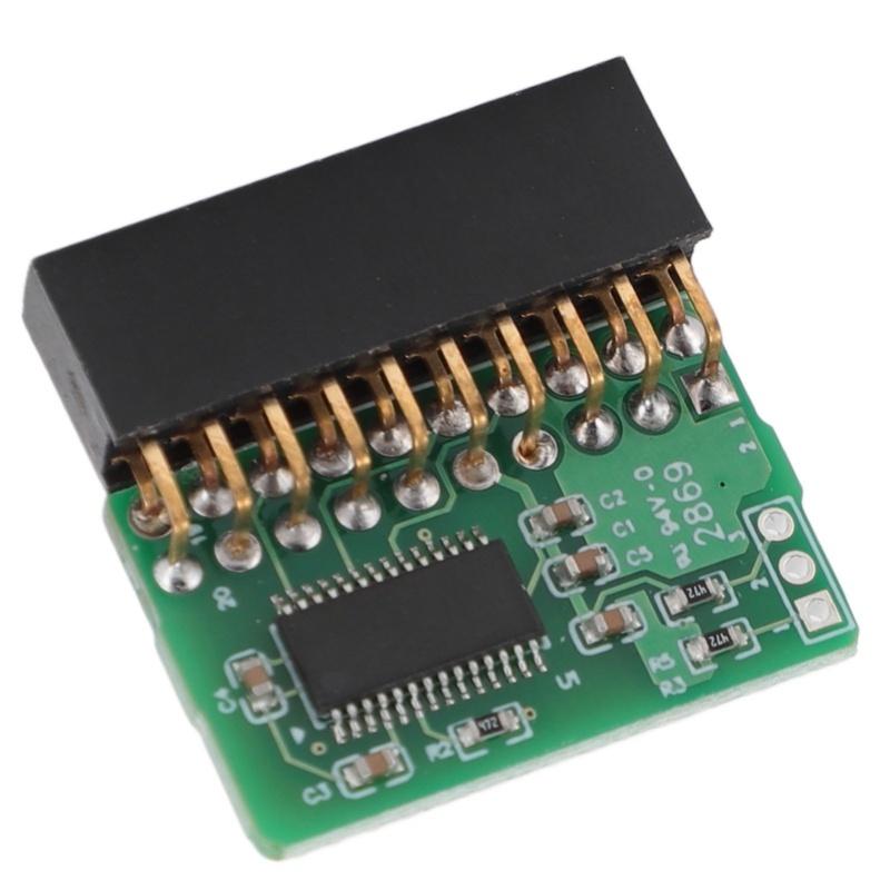 20-контактный модуль TPM 2.0 Вертикальный модуль доверенной платформы Для SuperMicro AOM TPM 9665V TCG 2.0