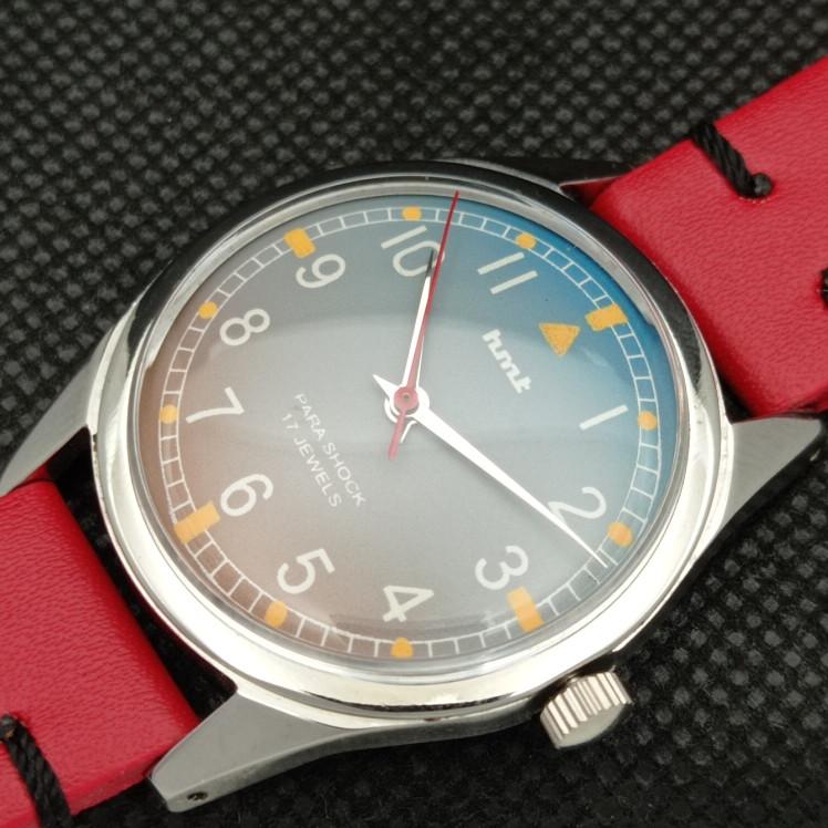 USED HMT WINDING INDIAN MENS MECHANICAL WATCH A318253-1 Sku610c-a318253