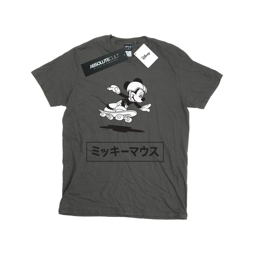 Disney Mens Mickey Mouse Skating T-Shirt