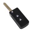 KEYYOU Modified Folding Flip Remote Car Key Shell 2 Buttons Keyless Entry Case for Subaru Outback Legacy