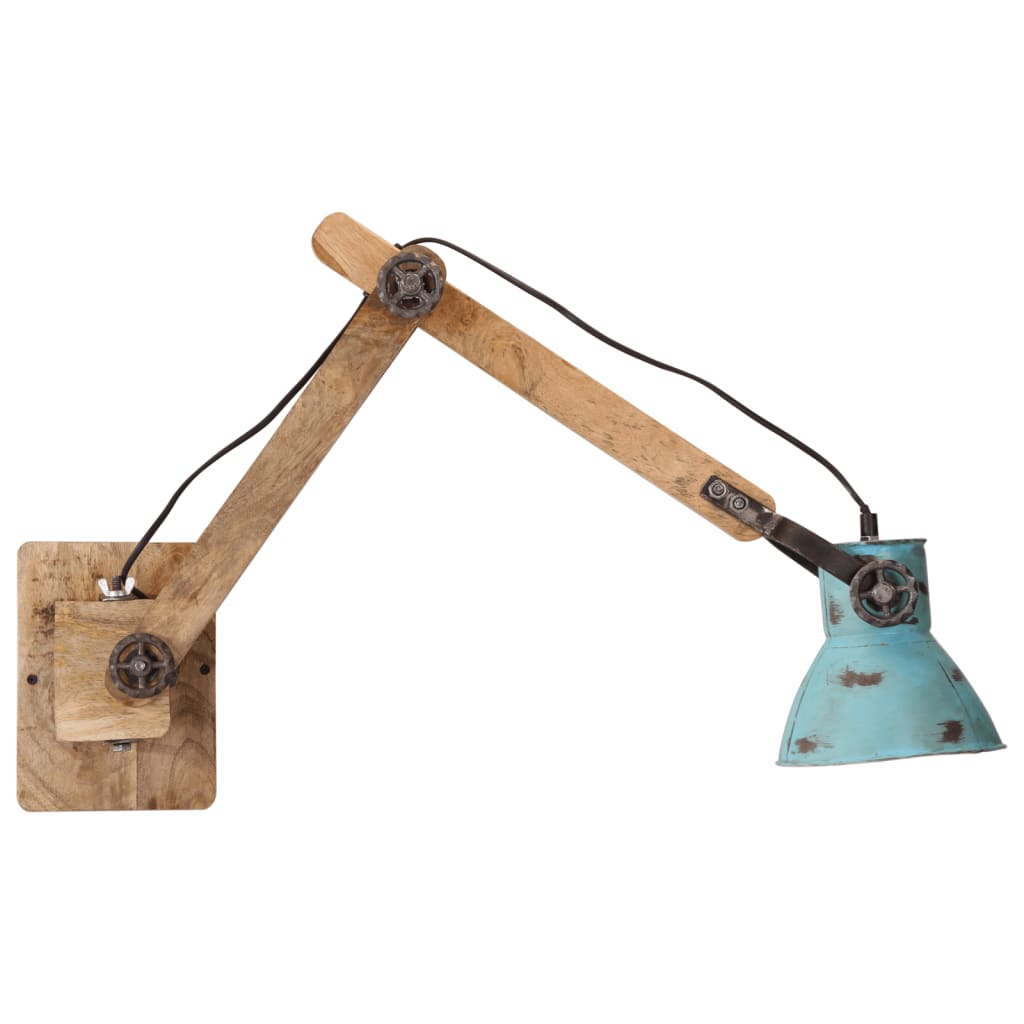 Wall Lamp 25 W Blue 96 x 15 x 20 cm E27 Socket