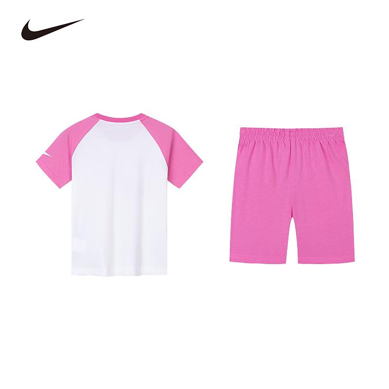 Nike Детский хлопковый комплект: футболка с коротким рукавом и шорты