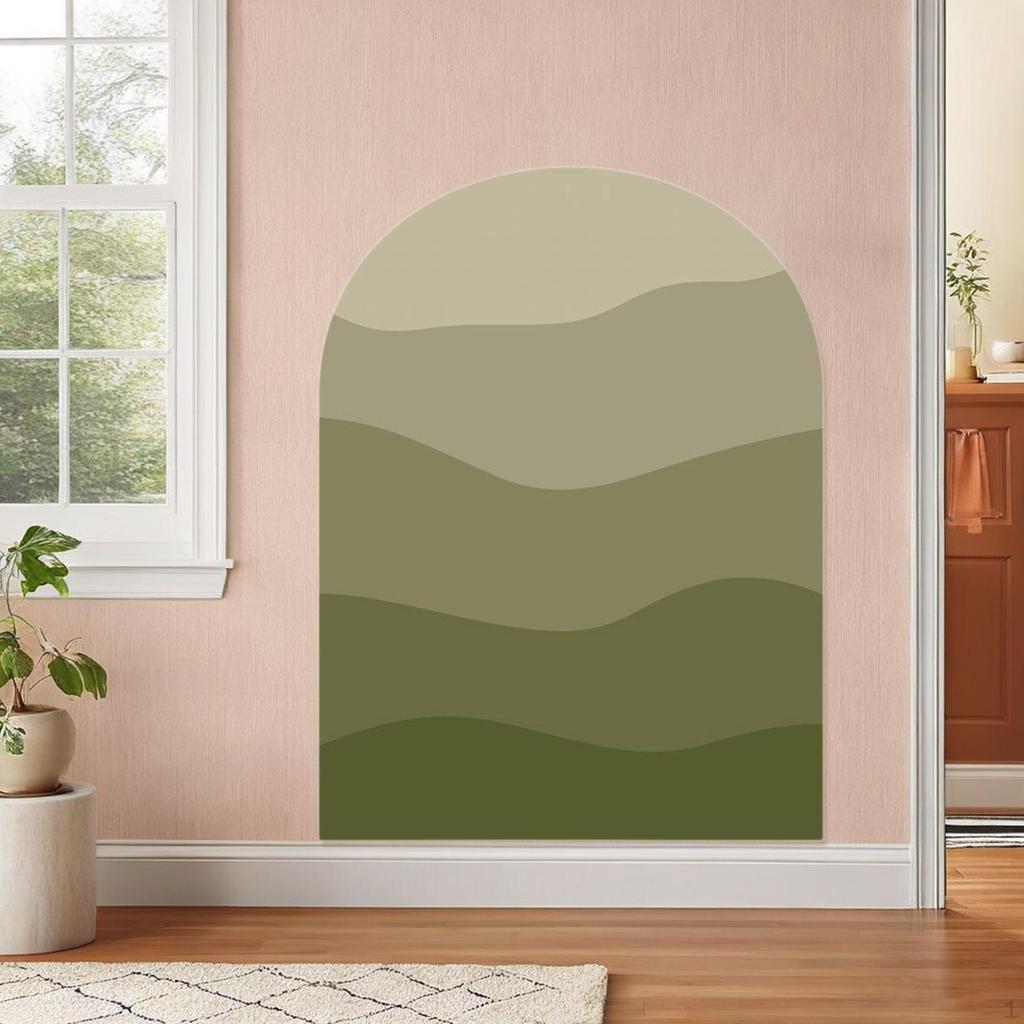 Богемская арка настенная наклейка ПВХ обои для дома, семейного фона декор класс и гостиная