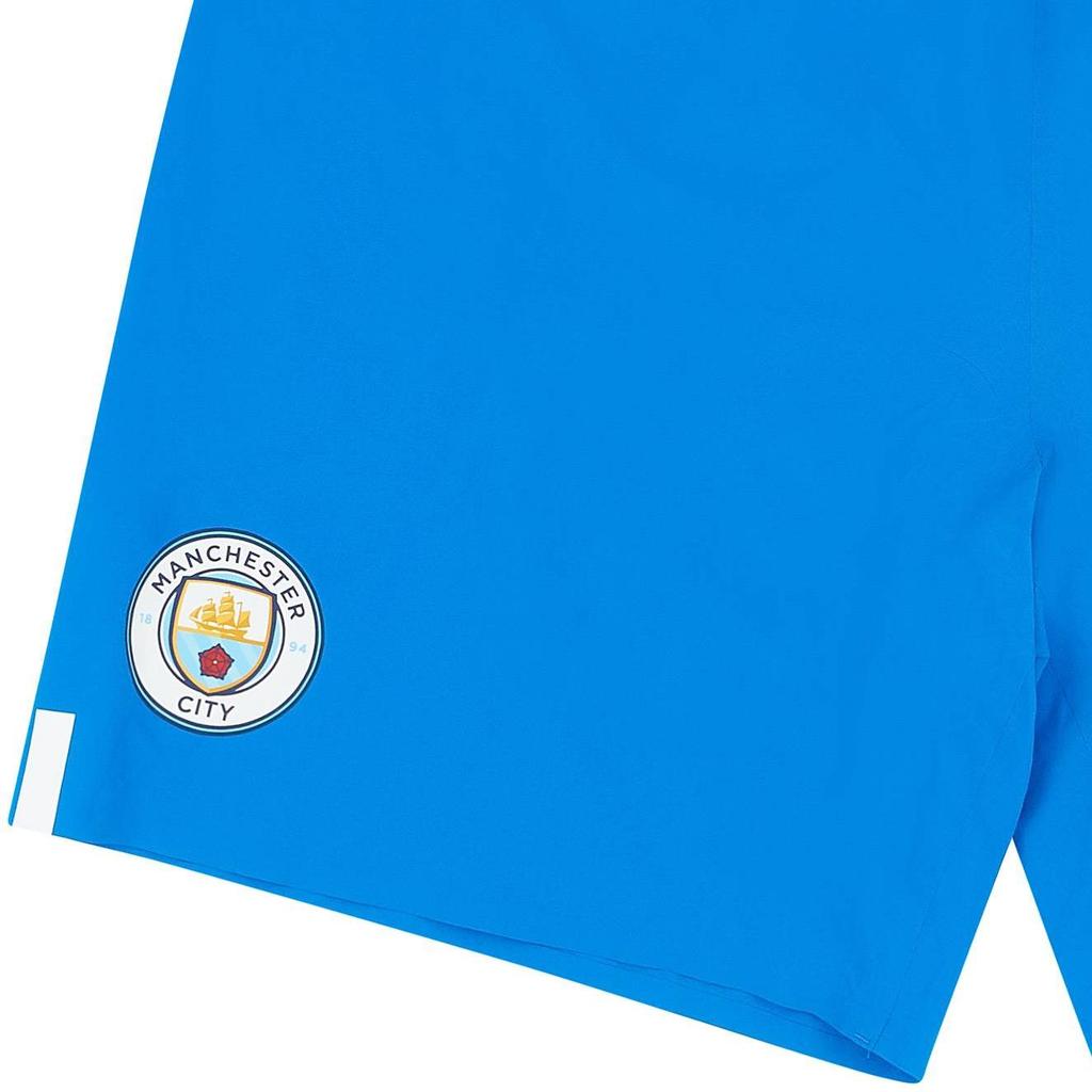 Puma Logo Print Elastic Comfortable Breathable Football Pants Men Bottoms Blue 765742-98