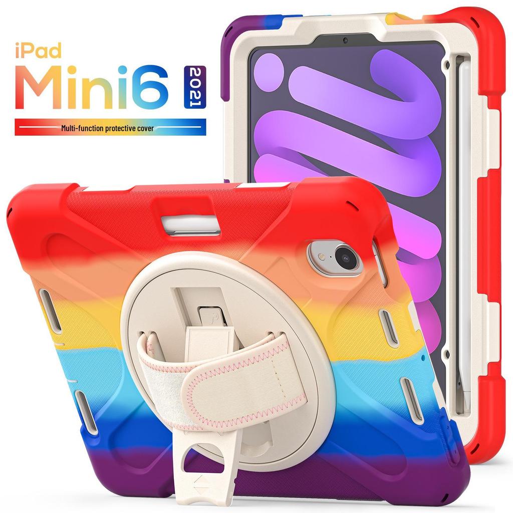 Защитный чехол для iPad mini6 8,3 дюйма с нейлоновым ремешком на руку