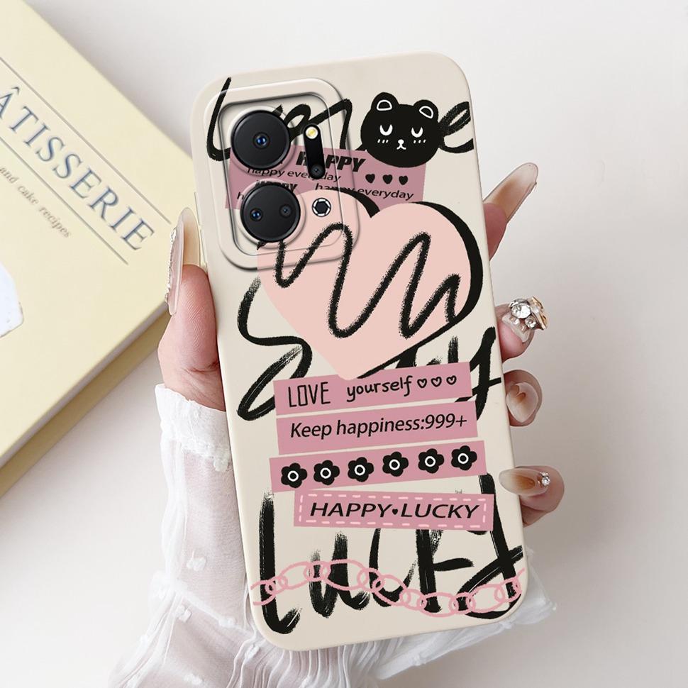 Роскошный painted чехол для Honor X7a 4G Case 2023 Силиконовый мягкий Fundas Чехол для телефона для Honor X7A X 7a HonorX7a Coque Capa