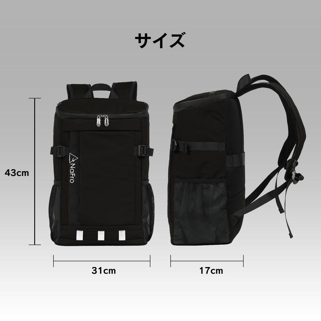 Kamakura NaFro [Изотермический рюкзак Tamotsu-san, Черный] Изотермический рюкзак, Изолированный, Ящик-холодильник для кемпинга, Сумка-холодильник, Изотермический рюкзак