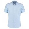Kustom Kit Mens Oxford Slim Short-Sleeved Shirt