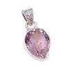 Natural Ametrine Gemstone Handmade 925 Solid Sterling Silver Pendant 1.25" b2P17