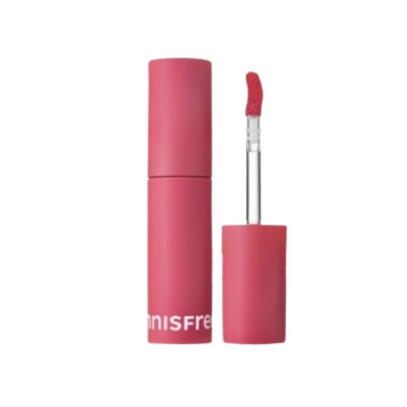 Innisfree Воздушный матовый тинт 3,8 г | Легкий бархатный тинт для губ | Стойкий мягкий матовый финиш K-Beauty макияж для губ [5 оттенков]