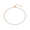 [Dorocy] 14K Sparkling O-Ring Chain Anklet