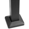 Grill Pavilion with Side Shelves Anthracite 240 x 150 x 243 cm Steel