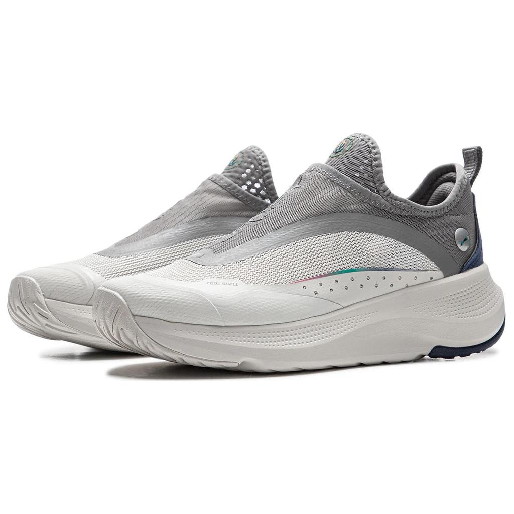 Li Ning Soft Go Casual Slip-On Shoes Женские кроссовки Серые AGLU276-1