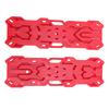 1 Pair RC Crawler Decorative Board Escape Recovery Plastic Sand Simulation Ladder for Remote Control Car with Cable Ties