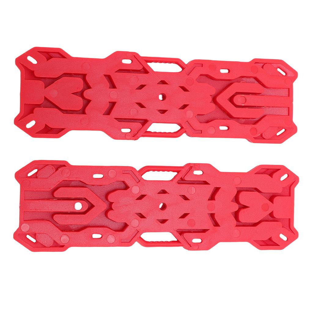 1 Pair RC Crawler Decorative Board Escape Recovery Plastic Sand Simulation Ladder for Remote Control Car with Cable Ties