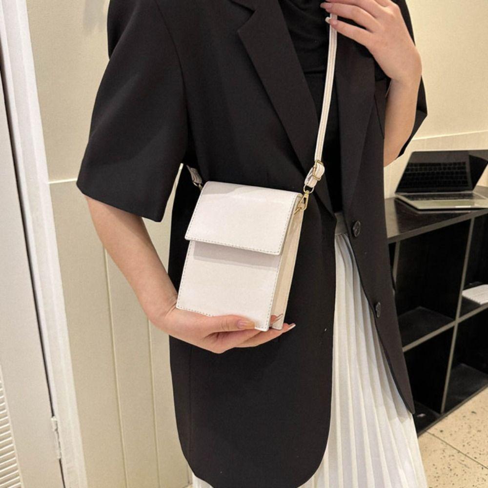 Portable Crossbody Tote Bag Simple Ladies Messenger Bag Fashion Small Shoulder Bag Outdoor