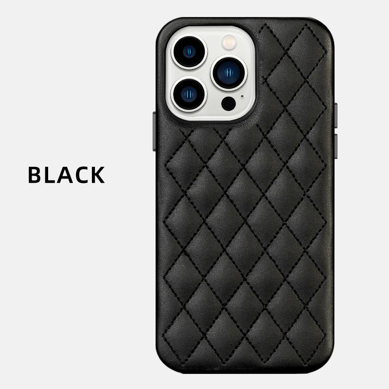 Распродажа кожаный чехол Magsafe для iPhone 13 Pro Max 13Pro 13 mini женская мода магнитная строчка роскошная задняя крышка