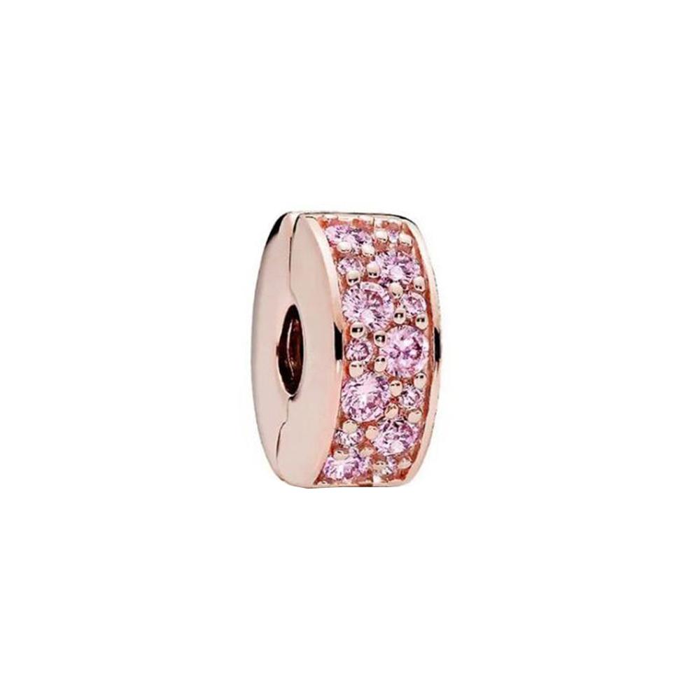 Зажимное соединение из стерлингового серебра 925 пробы подходит для оригинального браслета, ювелирных изделий своими руками для женщин, подарок на день рождения