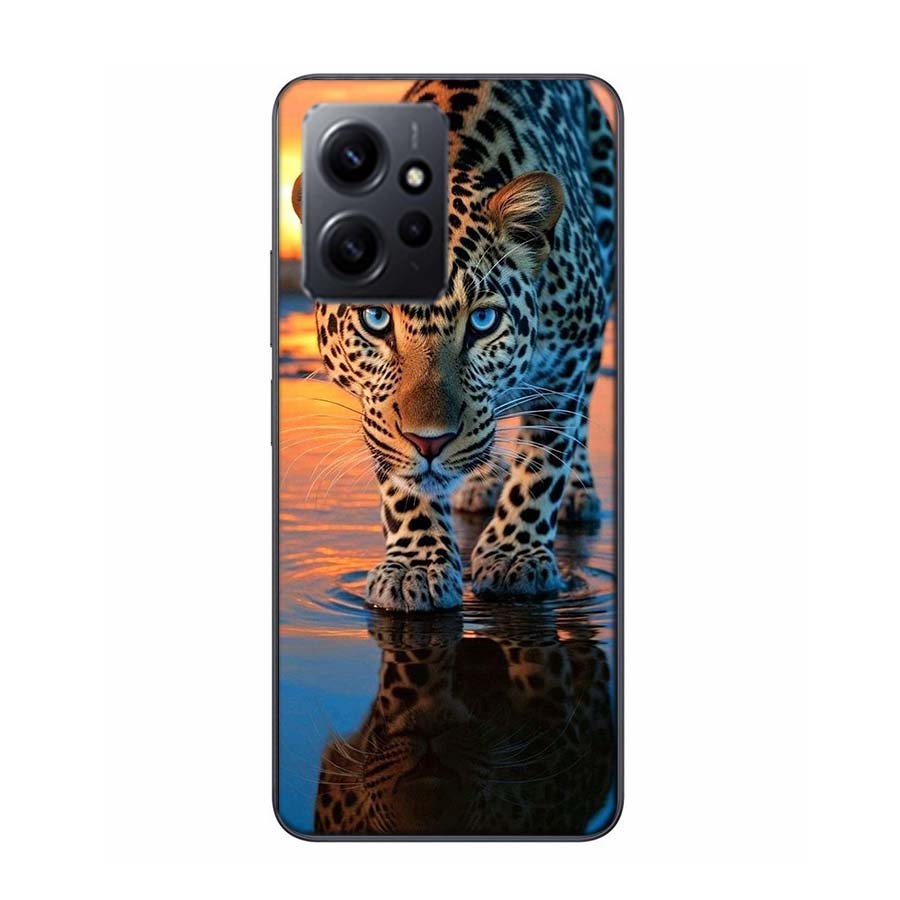 Majestic leopard Phone Case For Redmi 12 13C 12C 15C 9 10 10C Note 13 Pro Plus 14 15 Pro 9T 9C 9A TPU Soft Cover Clear Cell Case